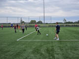 Laatste training S.K.N.W.K. JO11-1JM (partijtje tegen de ouders) van maandag 27 mei 2024 (41/137)